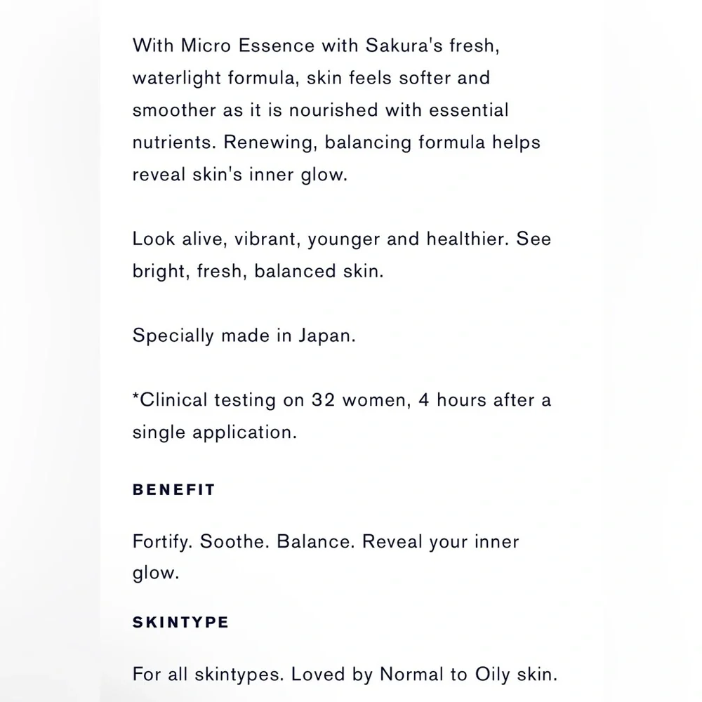 ESTEE LAUDER Micro Essence Treatment Lotion Sakura Ferment 200ml NEW - Picture 8 of 10
